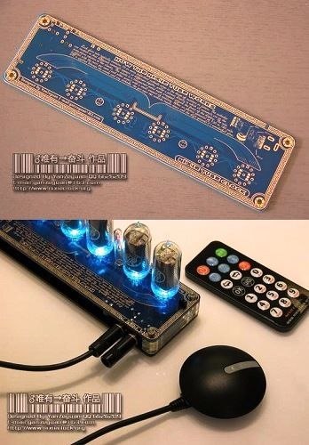 古典風格真空管時鐘